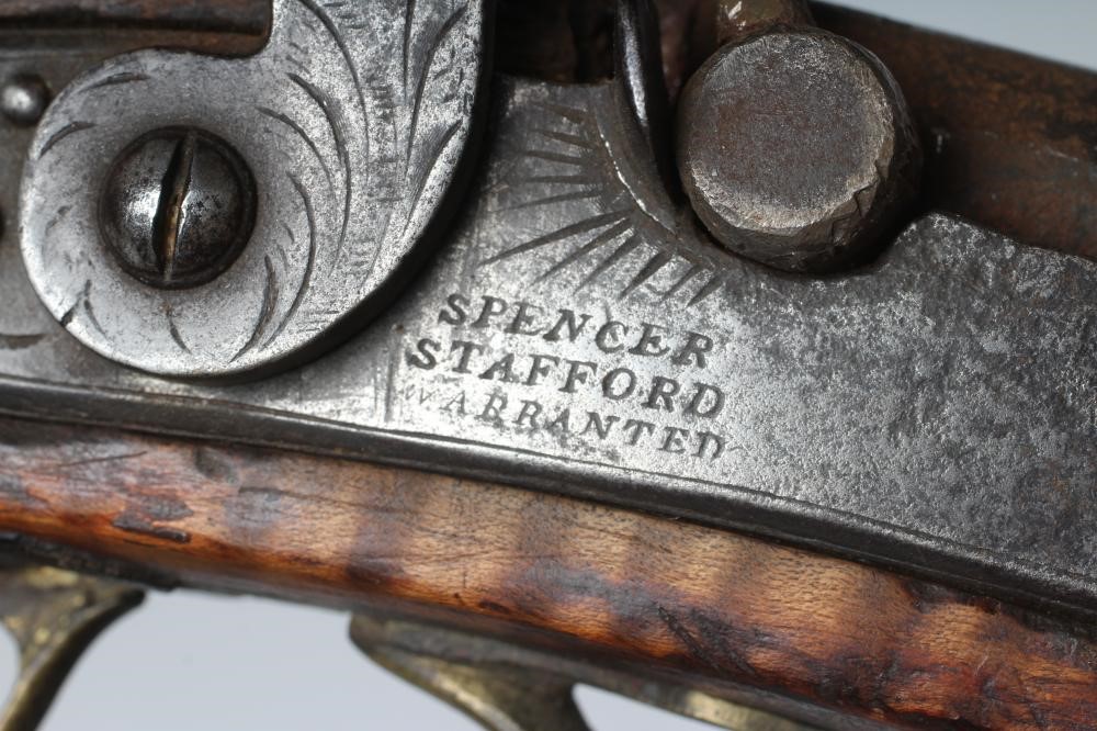 A KENTUCKY MUSKET with 37 1/2" sighted barrel Image