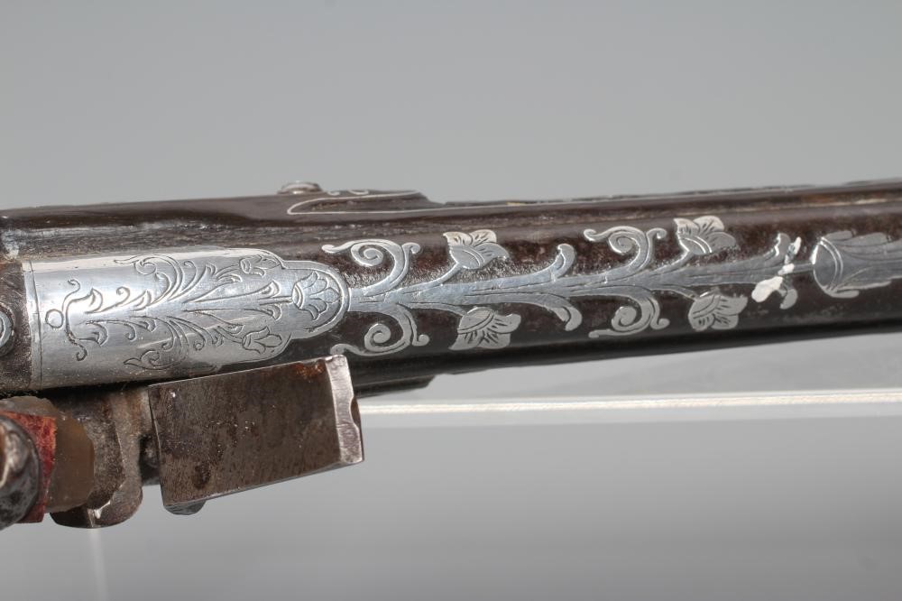 A TURKISH FLINTLOCK HOLSTER PISTOL Image