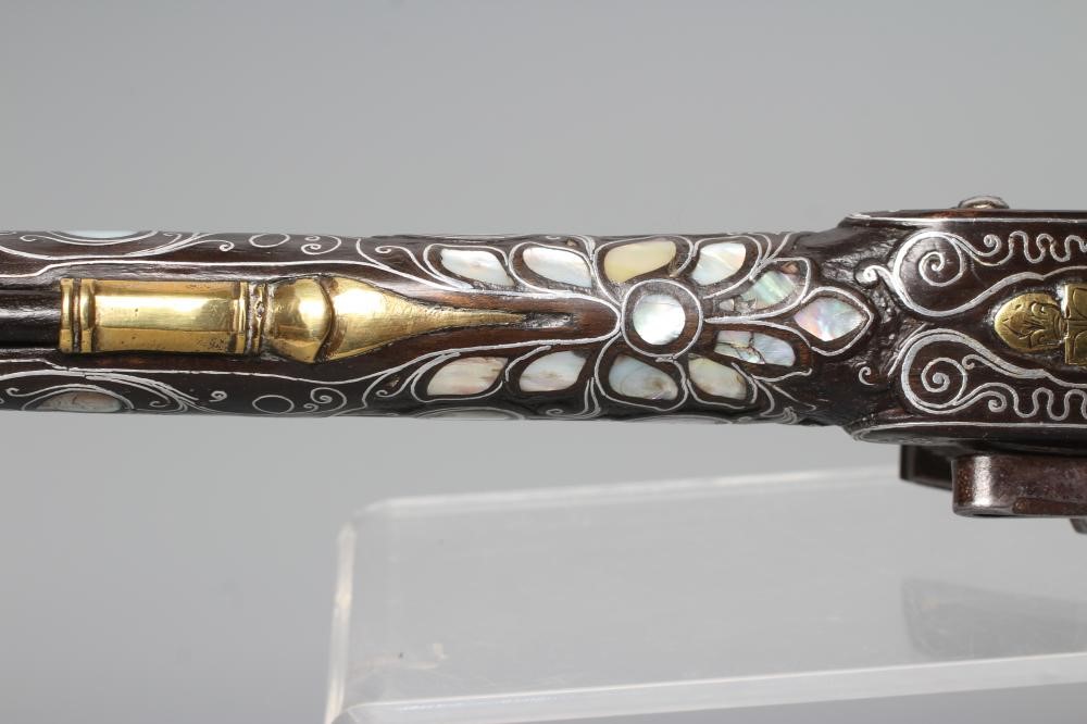 A TURKISH FLINTLOCK HOLSTER PISTOL Image