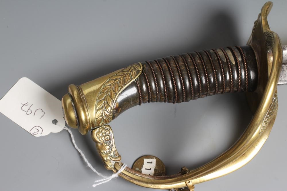 TWO FRENCH LIGHT CAVALRY SABRES Image