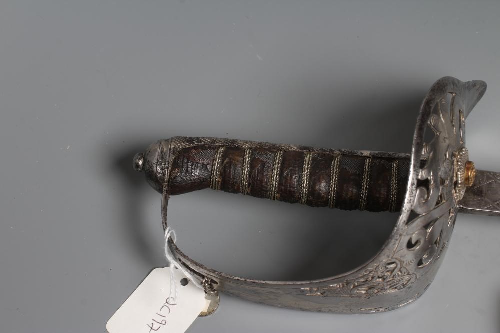 A BRITISH 1895 PATTERN INFANTRY OFFICER'S SWORD by Manton & Co. Calcutta Image