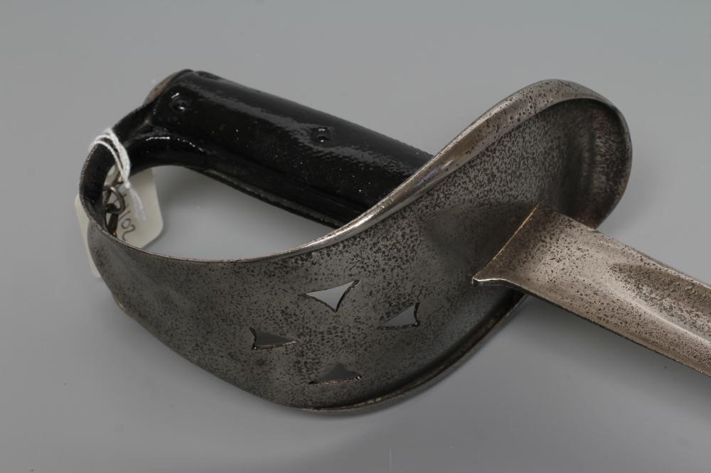 TWO BRITISH MILITARY SWORDS, comprising one 1897 pattern officer's sword with ER VII cypher and an Image