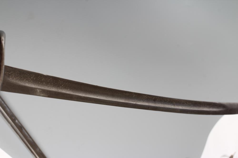 TWO BRITISH MILITARY SWORDS, comprising one 1897 pattern officer's sword with ER VII cypher and an Image