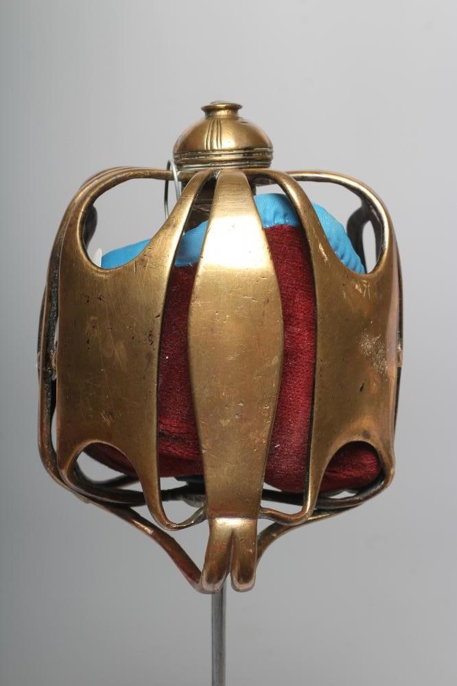 A 1798 PATTERN HIGHLAND INFANTRY OFFICER'S BROADSWORD with 33 5/8" blade Image