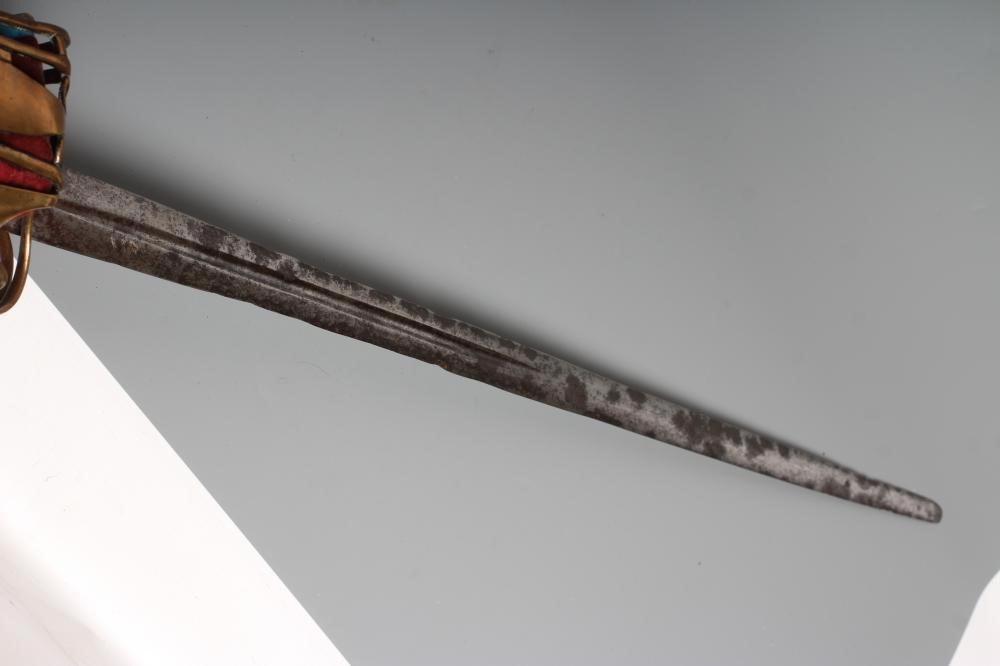 A 1798 PATTERN HIGHLAND INFANTRY OFFICER'S BROADSWORD with 33 5/8" blade Image