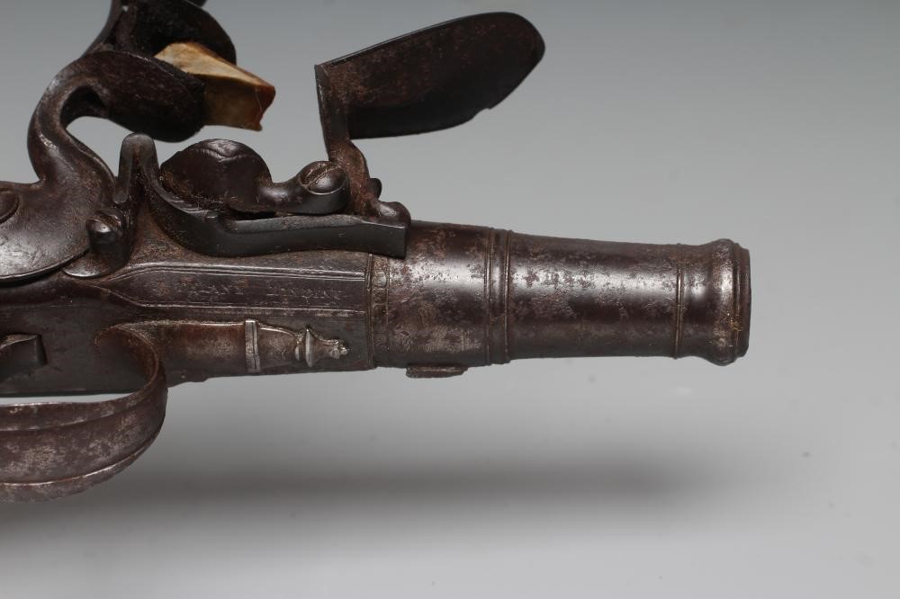 A RARE FLINTLOCK PISTOL by Delany Image