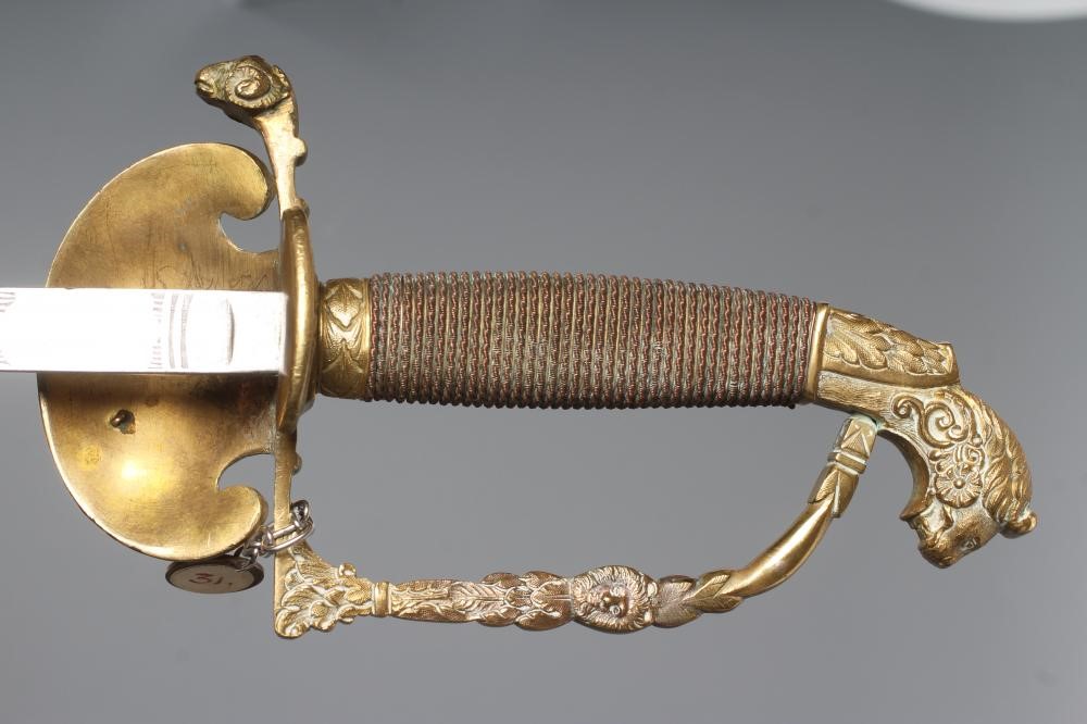 A BAVARIAN COURT SWORD Image