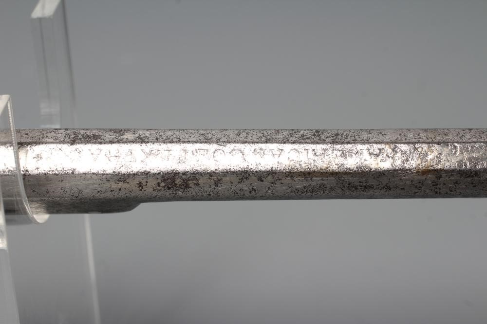 A COLT .35CAL PERCUSSION REVOLVER with 5 3/4" barrel, five shot cylinder, swivel ram and two piece Image