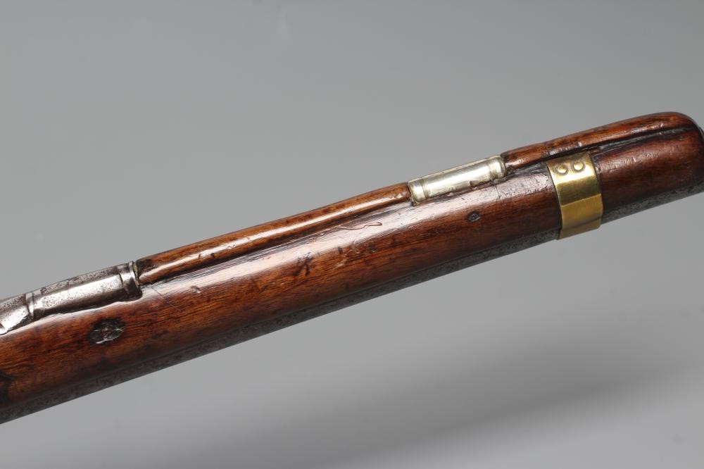 A FLINTLOCK HOLSTER PISTOL with 12 5/8" barrel Image