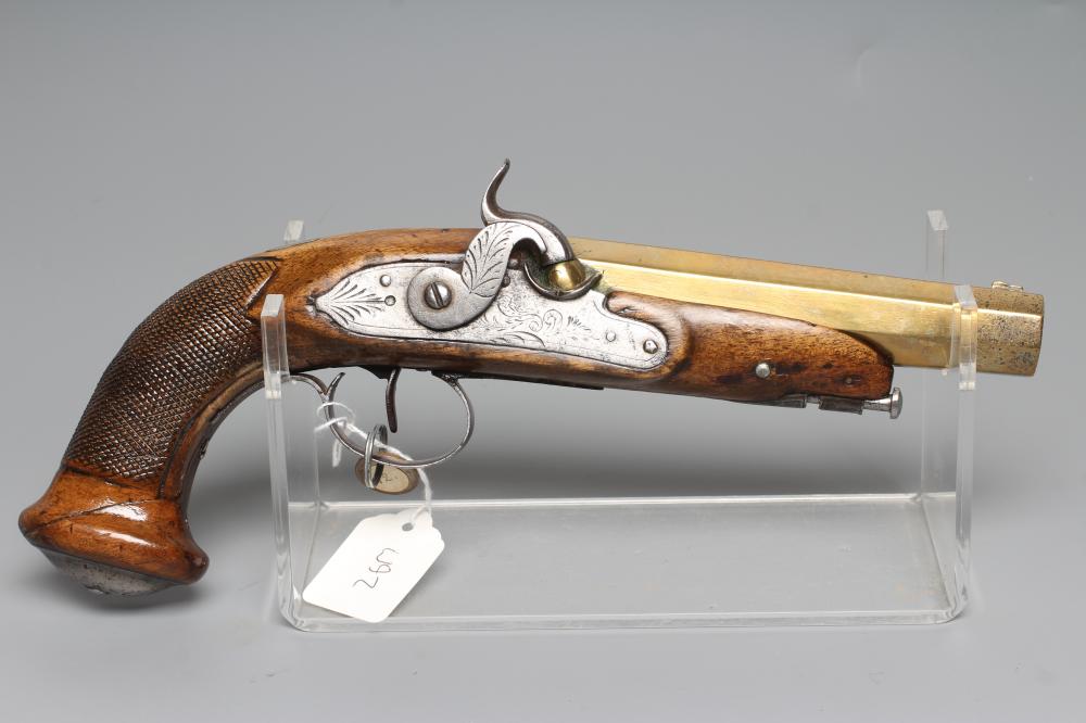 A PERCUSSION PISTOL Image