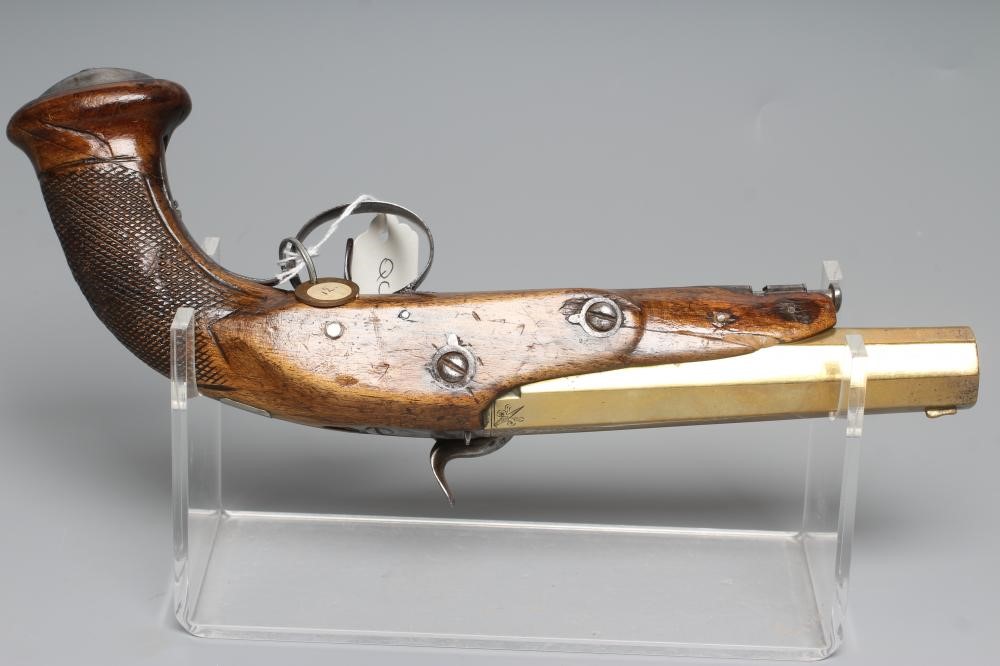 A PERCUSSION PISTOL Image