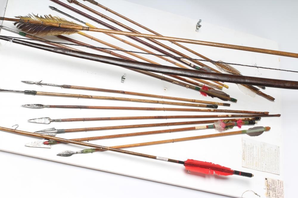 A COLLECTION OF TRIBAL ARCHERY ARTIFACTS Image