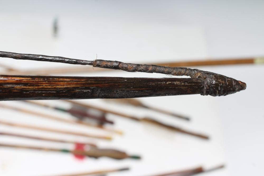 A COLLECTION OF TRIBAL ARCHERY ARTIFACTS Image