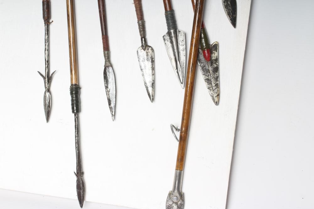 A COLLECTION OF TRIBAL ARCHERY ARTIFACTS Image