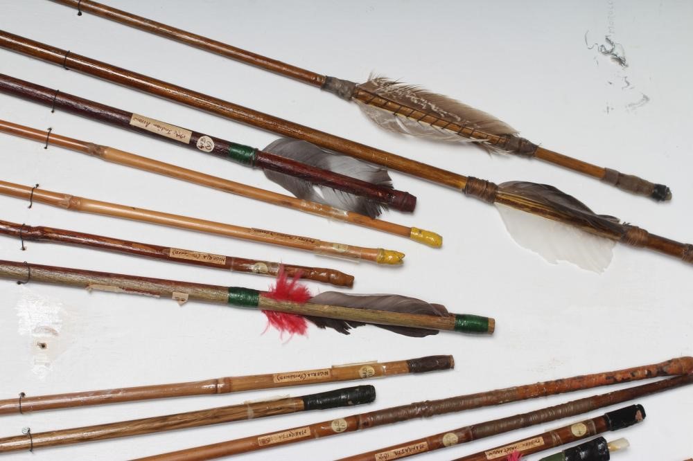 A COLLECTION OF TRIBAL ARCHERY ARTIFACTS Image