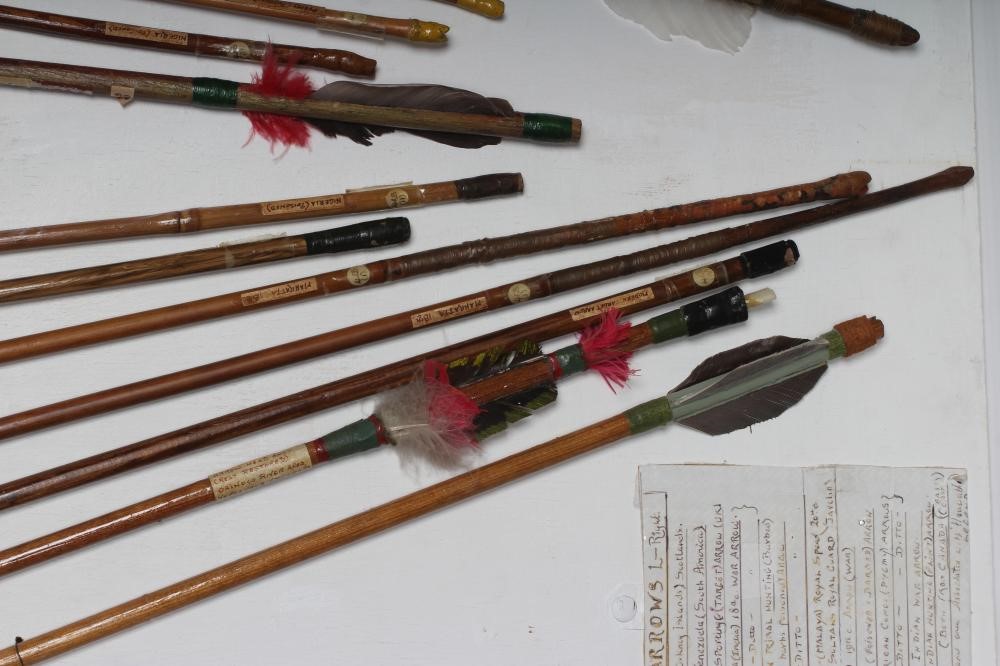A COLLECTION OF TRIBAL ARCHERY ARTIFACTS Image