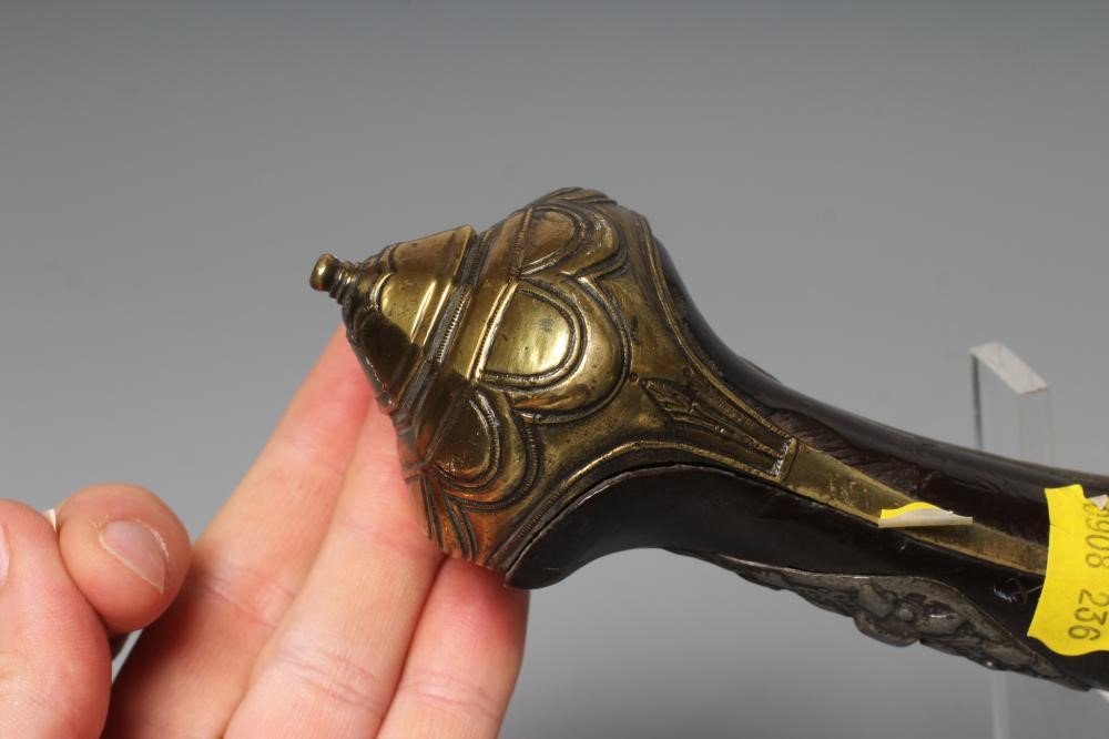 A FLINTLOCK HOLSTER PISTOL with 11 1/2" barrel Image