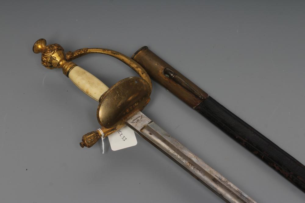 A 1796 PATTERN INFANTRY OFFICER'S SWORD Image