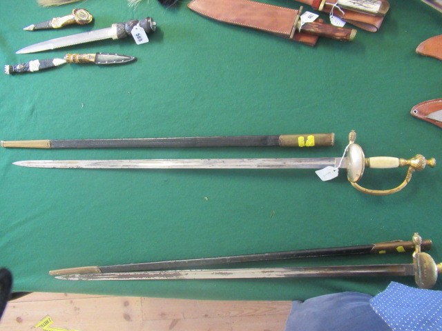A 1796 PATTERN INFANTRY OFFICER'S SWORD Image