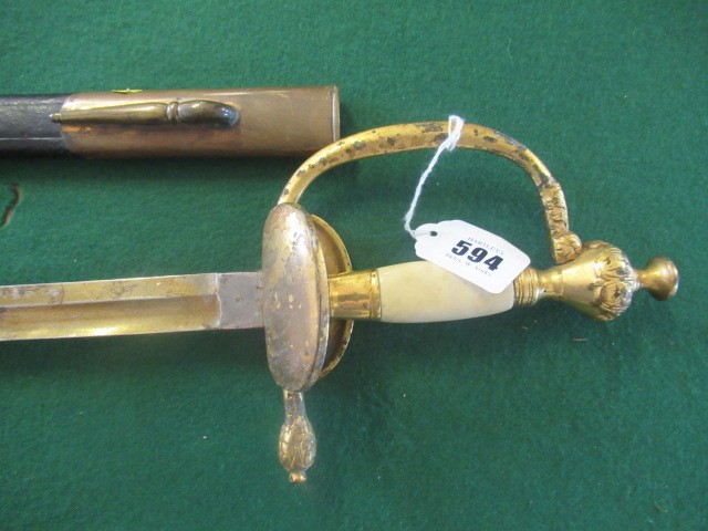 A 1796 PATTERN INFANTRY OFFICER'S SWORD Image