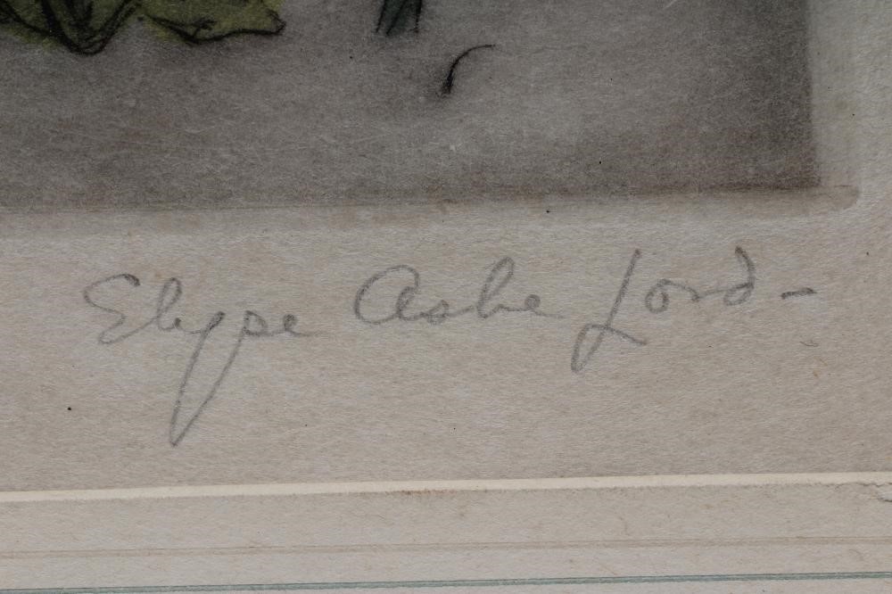 ELYSE ASHE LORD (1900-1971) Portrait of a Seated Young Thai Dancer Image