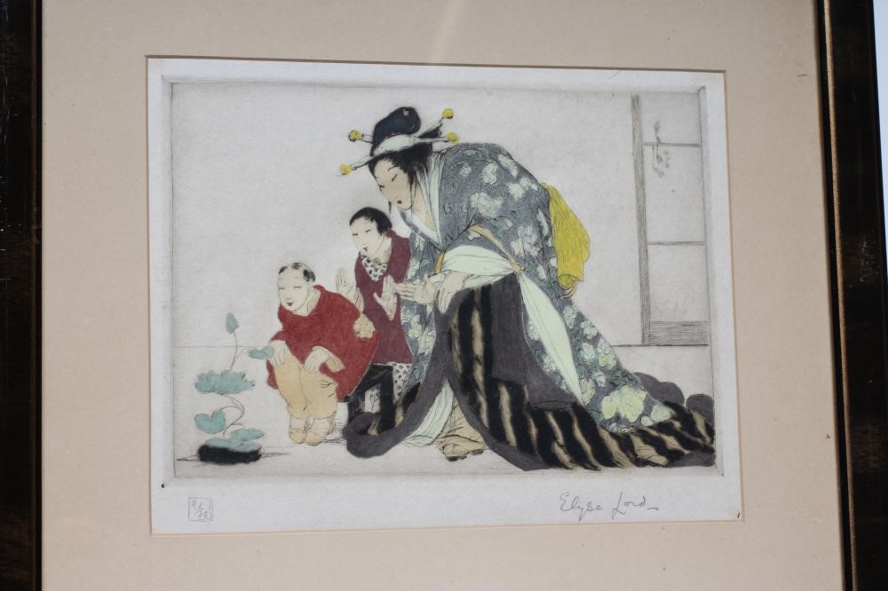 ELYSE ASHE LORD (1900-1971) "The Jade Flower" Image