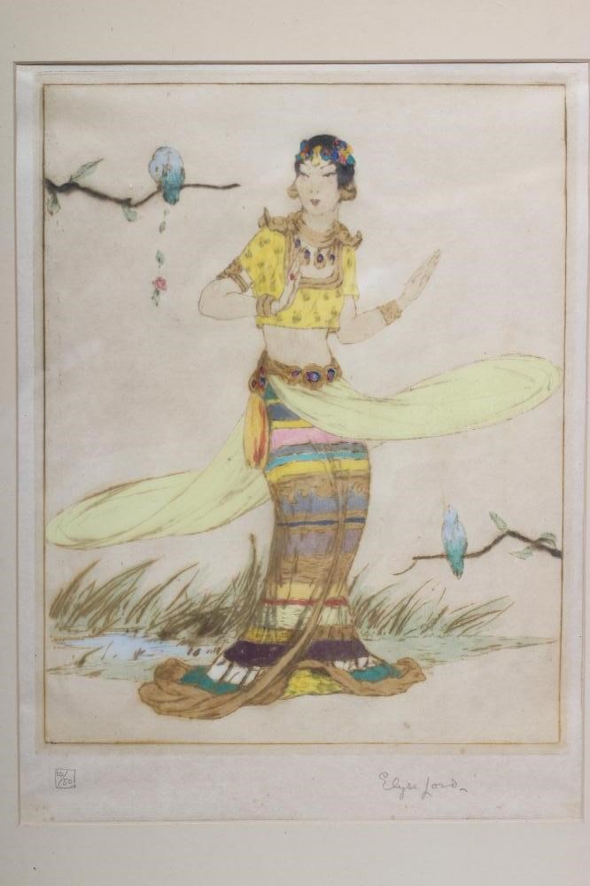 ELYSE ASHE LORD (1900-1971) "The Jade Flower" Image