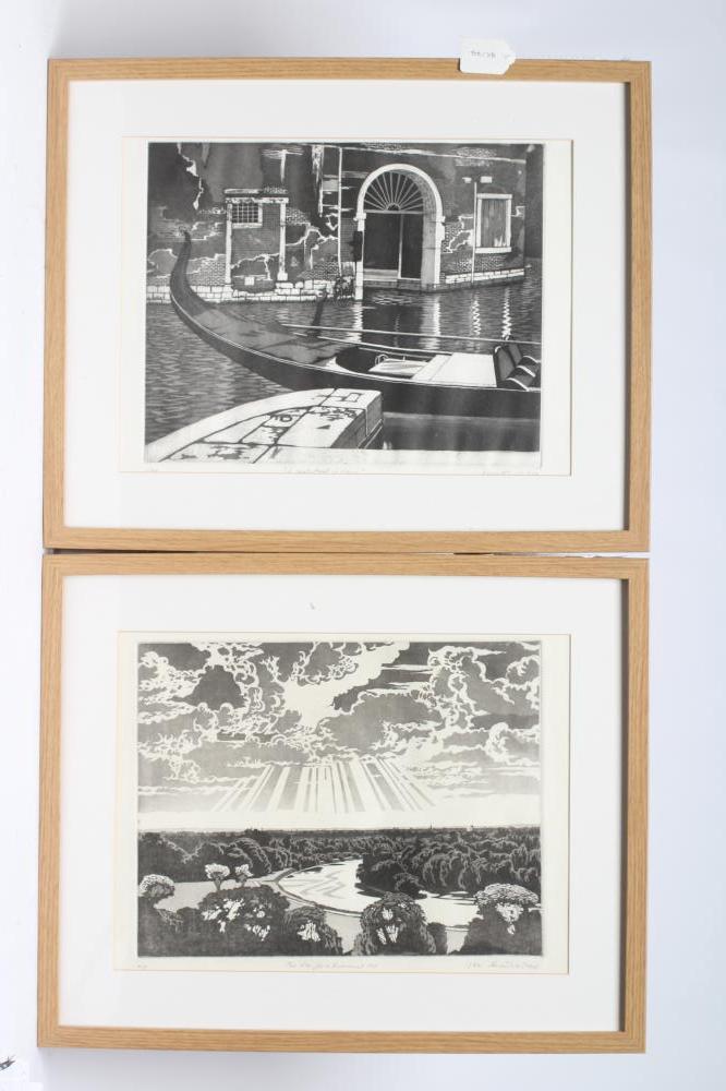 RUPERT A SHAW (1950-1994) "A View from Richmond Hill" Image