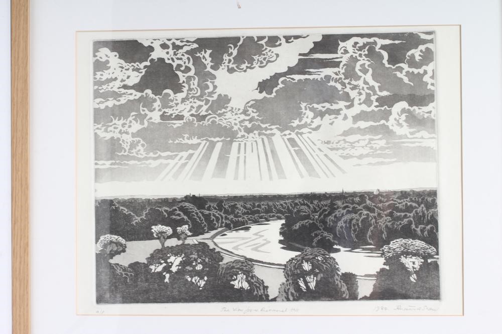 RUPERT A SHAW (1950-1994) "A View from Richmond Hill" Image