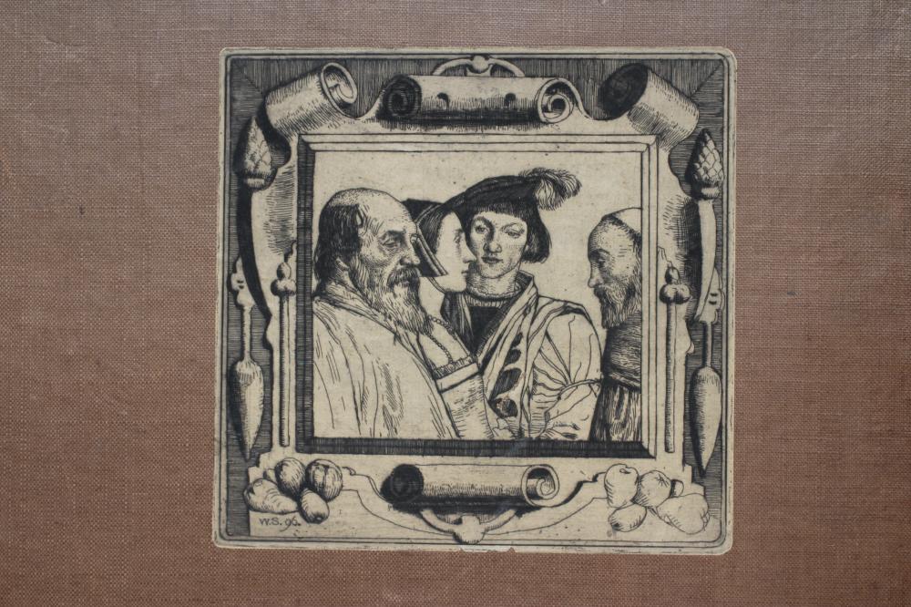 WILLIAM STRANG RA (Scottish 1859-1921) The Rime of the Ancient Mariner Image