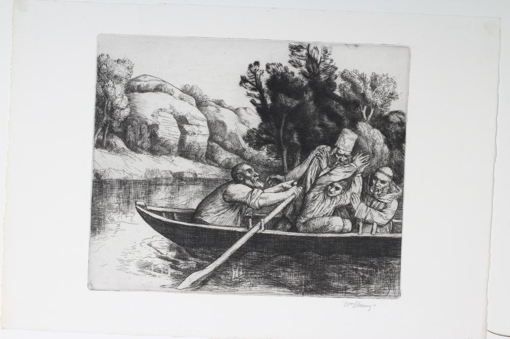 WILLIAM STRANG RA (Scottish 1859-1921) The Rime of the Ancient Mariner Image