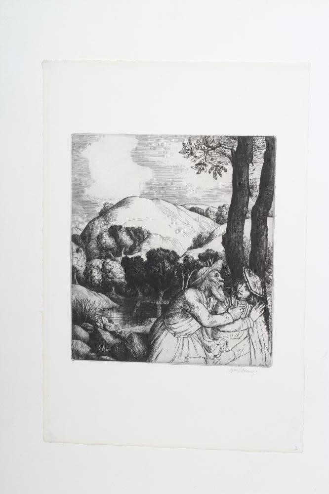 WILLIAM STRANG RA (Scottish 1859-1921) The Rime of the Ancient Mariner Image