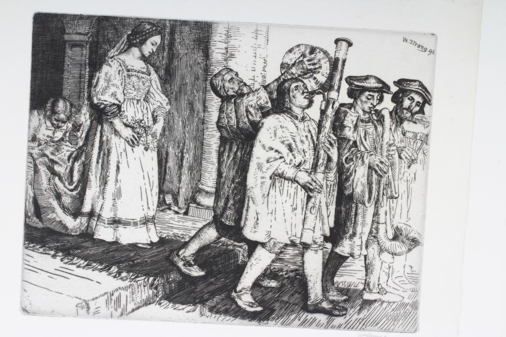 WILLIAM STRANG RA (Scottish 1859-1921) The Rime of the Ancient Mariner Image