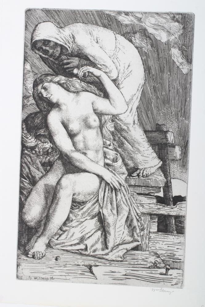 WILLIAM STRANG RA (Scottish 1859-1921) The Rime of the Ancient Mariner Image