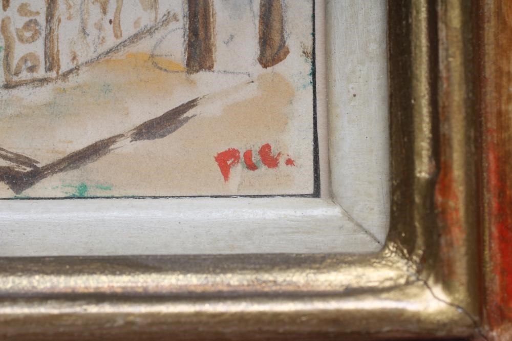 CHARLES S HIGGINS PIC (1893-1980) Children in a Garden Image