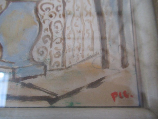 CHARLES S HIGGINS PIC (1893-1980) Children in a Garden Image