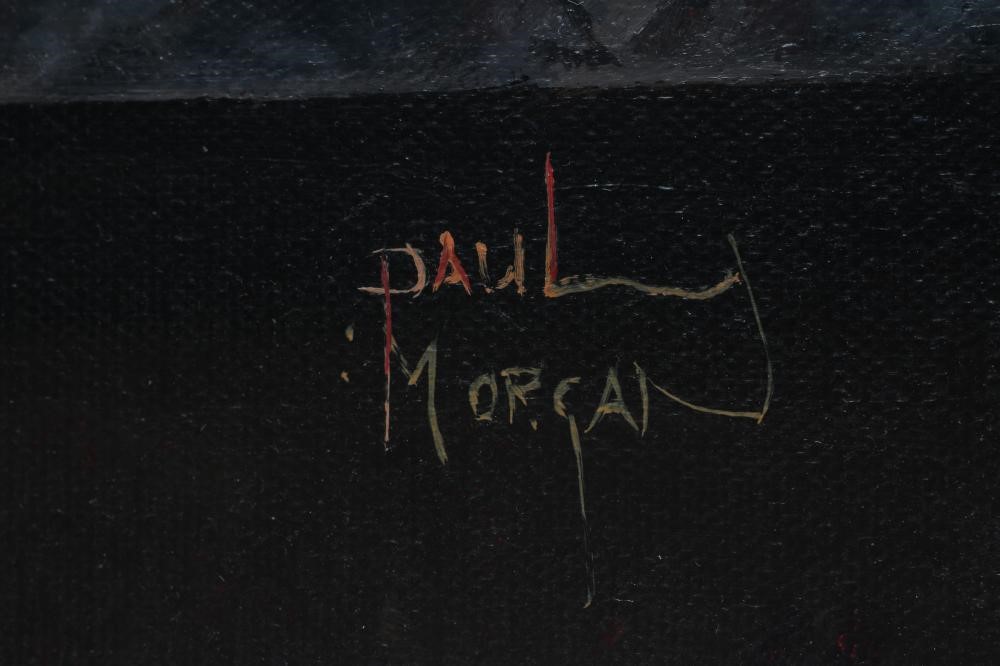 PAUL MORGAN (b.1940) Still Life with Fruit and Flowers, a pair, oil on board, signed, 16" x 12", Image