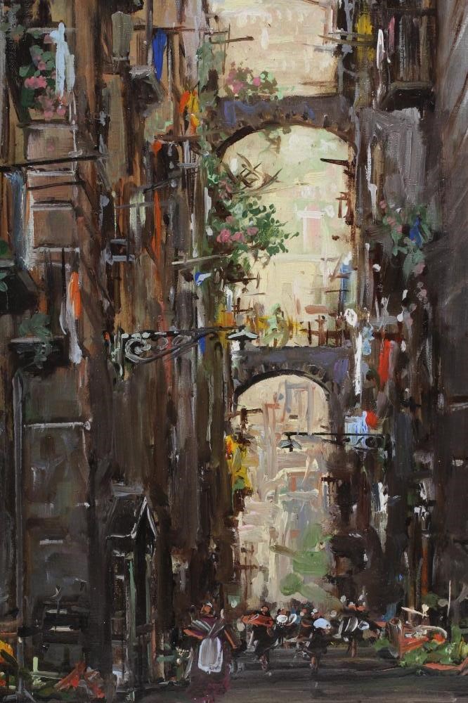 MARIO FERDELBA (Italian 1897-1971) Street Scenes Alassio Image