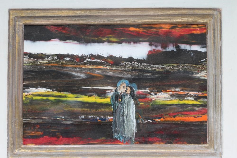 CHARLES S HIGGINS PIC (1893-1980) Lovers at Dusk Image