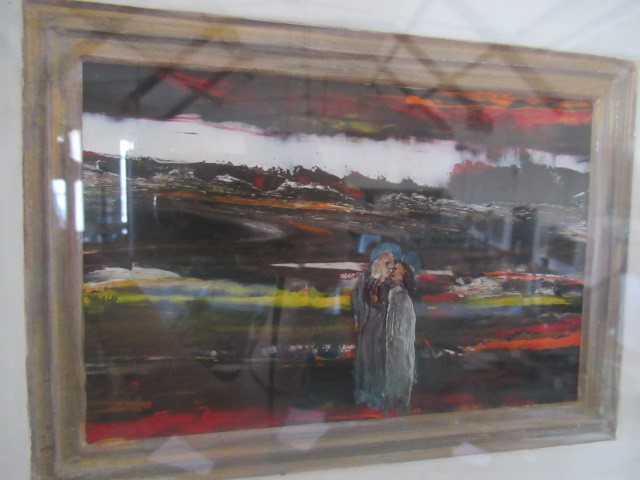 CHARLES S HIGGINS PIC (1893-1980) Lovers at Dusk Image