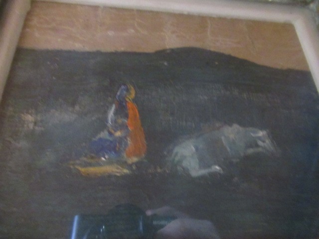 CHARLES S HIGGINS PIC (1893-1980) The Sick Cow Image