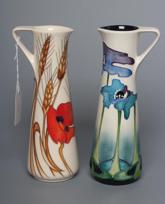 A MOORCROFT POTTERY HARVEST PATTERN EWER Image