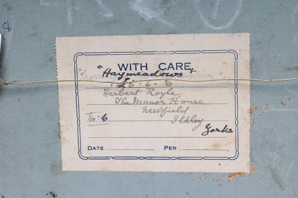 HERBERT F. ROYLE (1870-1958) "Morning in the Hay Meadows" Image