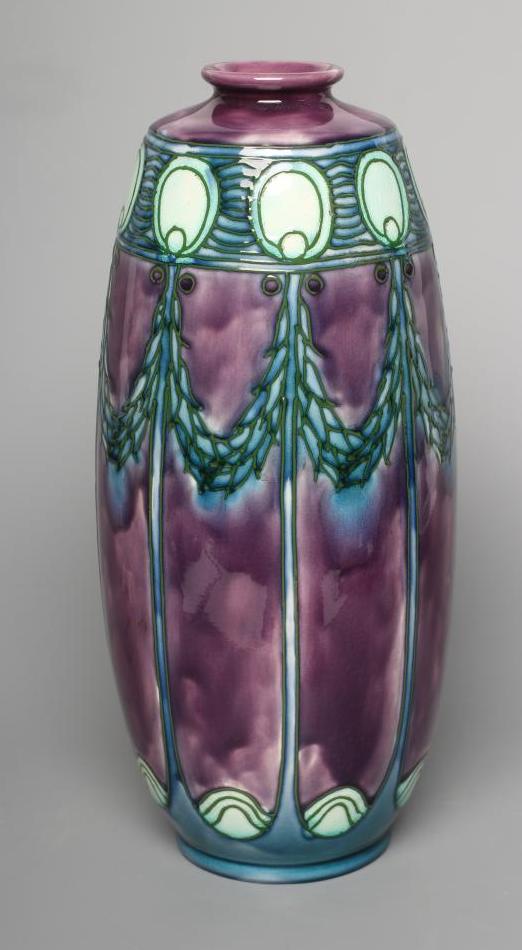 A MINTON POTTERY SECESSIONIST VASE Image