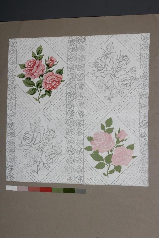 SHEILA BOWNAS (1922-2007) Flat Surface Designs Image