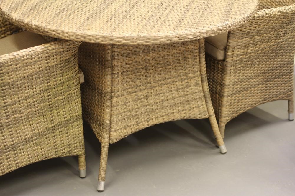 A HARTMAN "HERITAGE TUSCAN" DINING SUITE Image