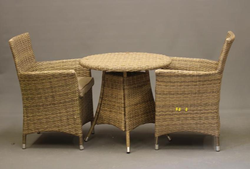 A HARTMAN "HERITAGE TUSCAN" DINING SUITE Image