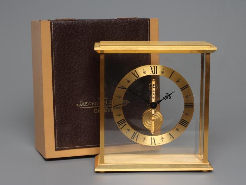A JAEGER LECOULTRE TABLE TIMEPIECE Image