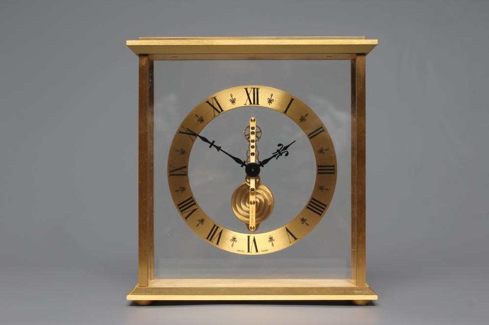 A JAEGER LECOULTRE TABLE TIMEPIECE Image