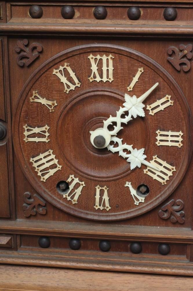 A BLACK FOREST TABLE CUCKOO CLOCK Image